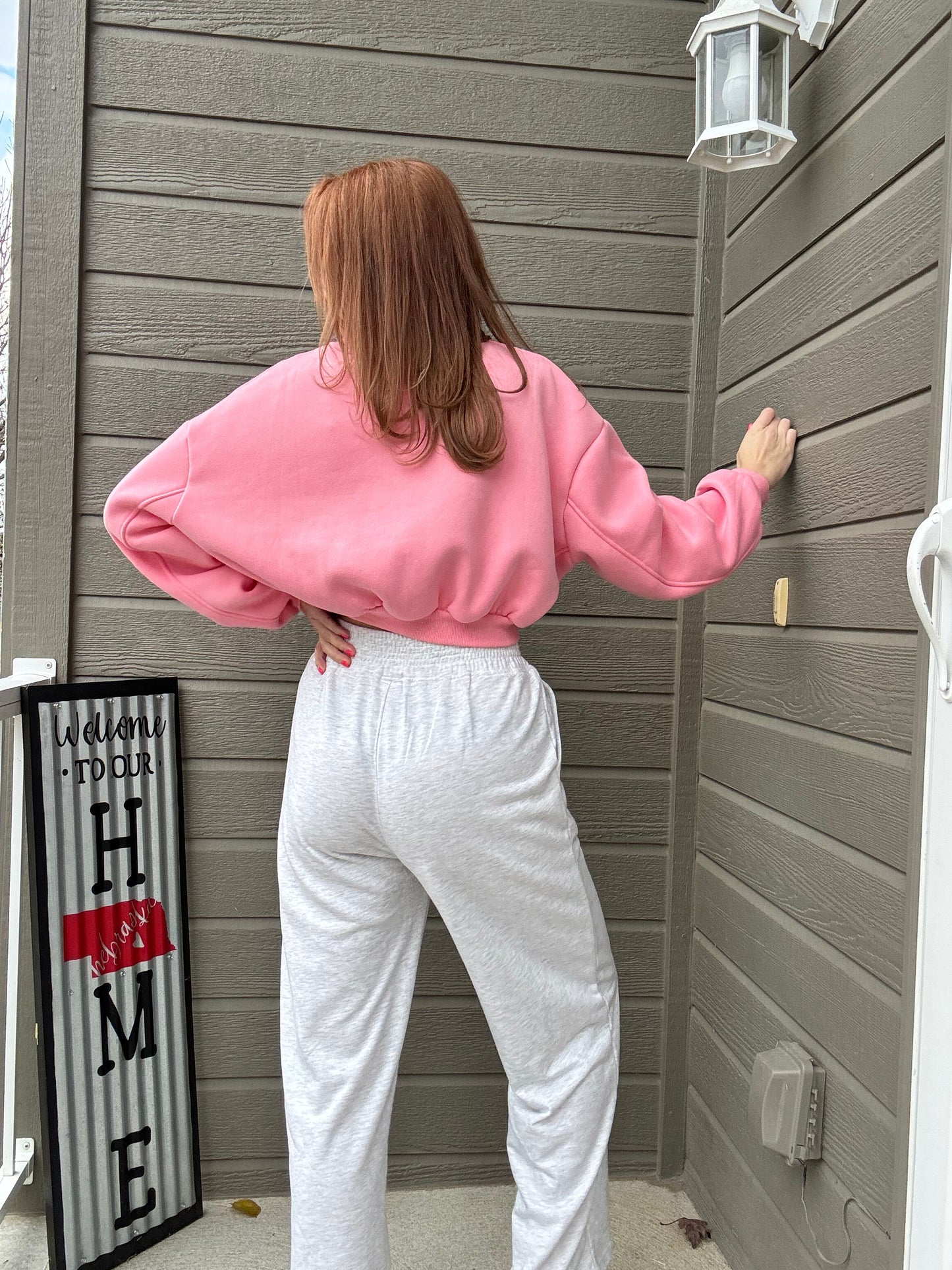 Cozy Feels - Crossover Wide Leg Sweats